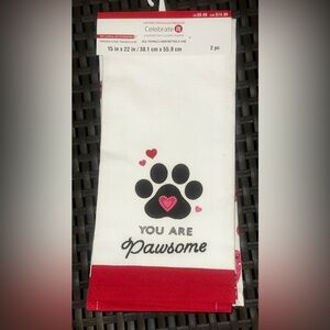 Celebrate it Tea Towels 2 piece set